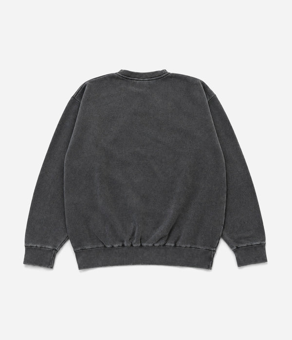 STUDIO ANIMALS "Animals Letter" SWEATSHIRT FADED BLACK
