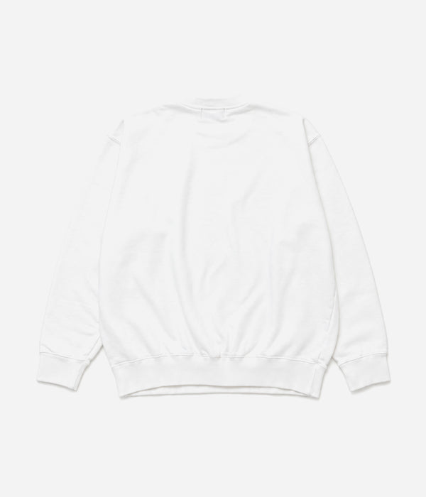 STUDIO ANIMALS "Cat" SWEATSHIRT WHITE