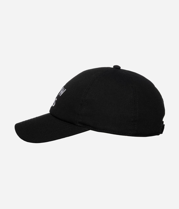 LOOSEJOINTS "NORITERU MINEZAKI - 'FLOWERS' BASEBALL CAP" BLACK