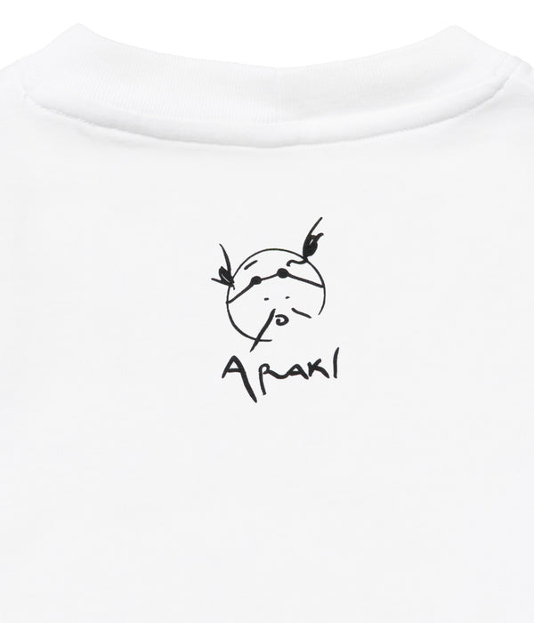 LOOSEJOINTS "NOBUYOSHI ARAKI 'FLOWERS' L/S T" WHITE