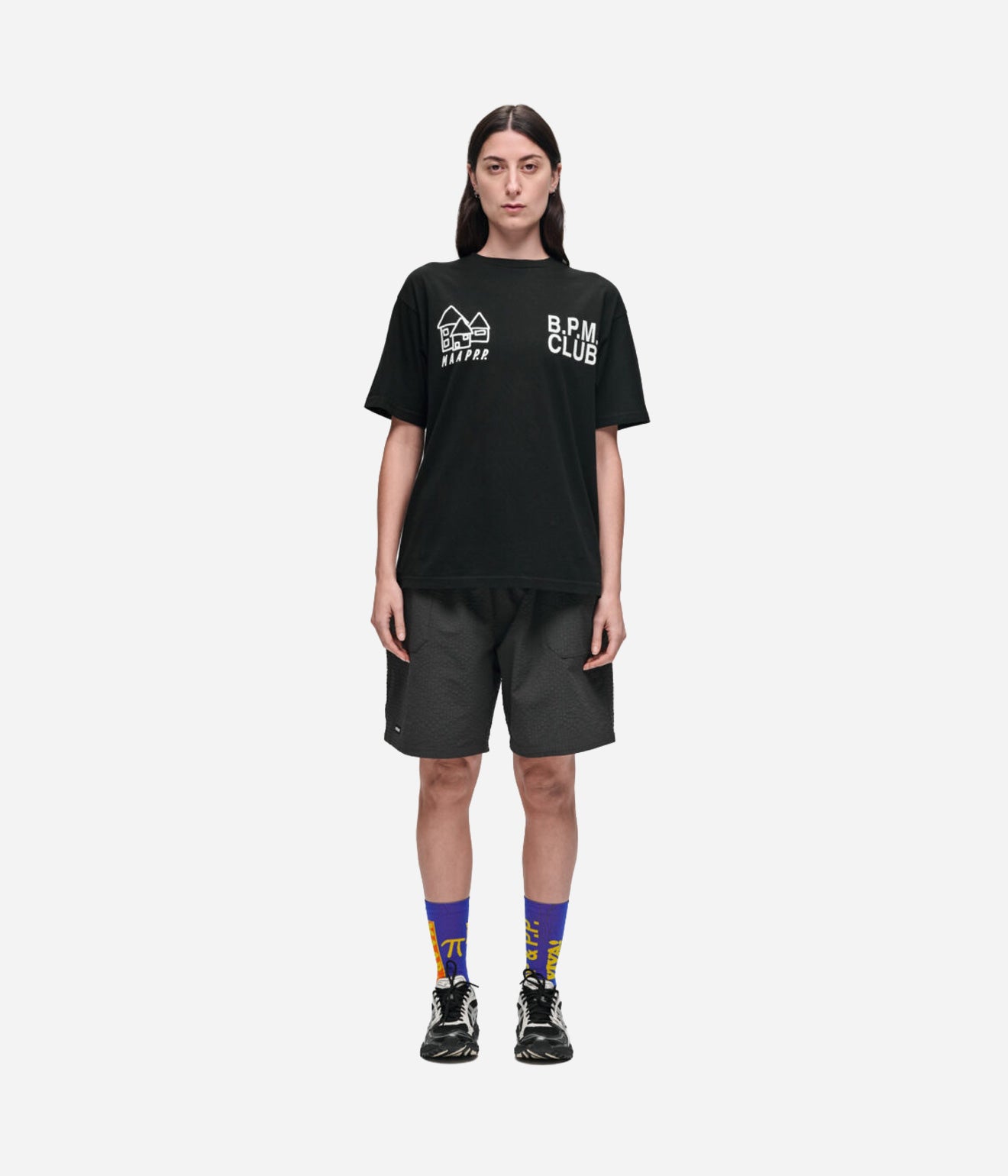 Public Possession & MAAP "VIVA!" T-Shirt Black