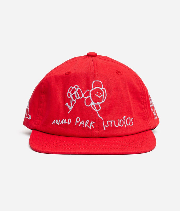 Arnold Park Studios "IMAGINARY FRIENDS CAP" RED - WEAREALLANIMALS