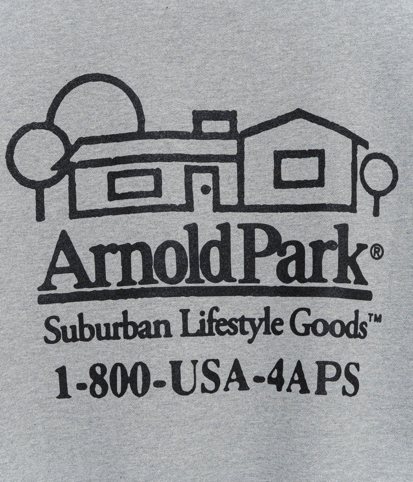 Arnold Park Studios "REAL ESTATE LOGO CREW" GREY MARL - WEAREALLANIMALS