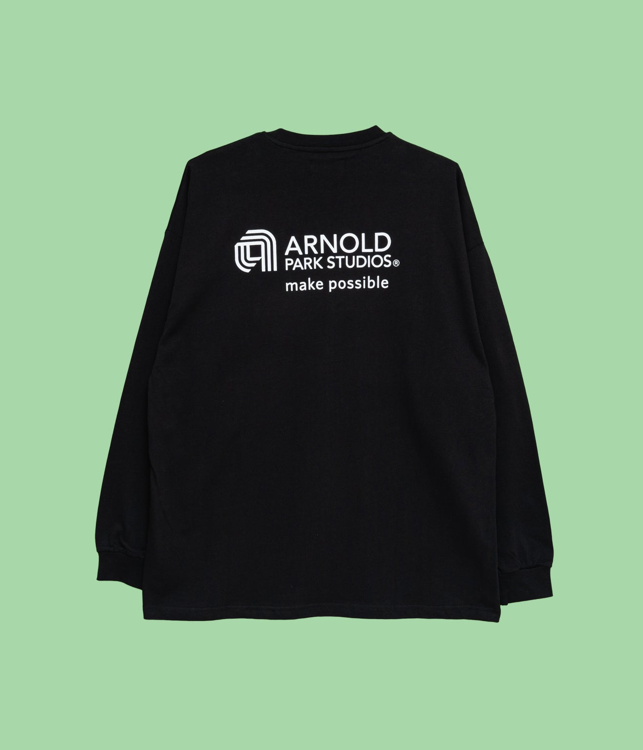 Arnold Park Studios "SEMICONDUCTOR MULTI LOGO LONGSLEEVE" BLACK - WEAREALLANIMALS