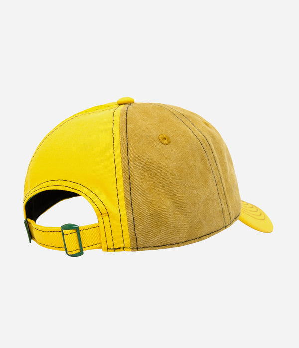 b.Eautiful "B-Turn Low Profile Hat" Washed Yellow / Yellow / Black