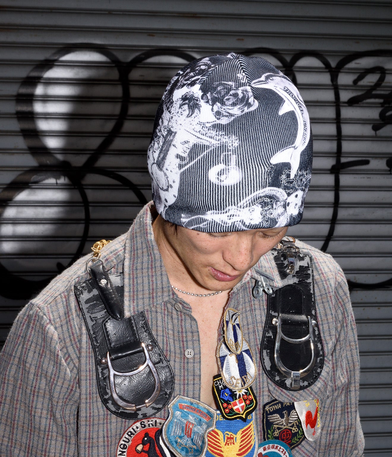 b.Eautiful x LEO GON’DO "Layer Beanie" Black