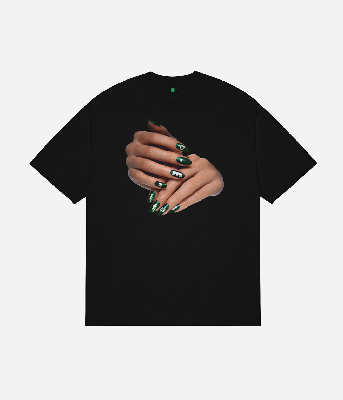 b.Eautiful "Manicure T-Shirt" Black