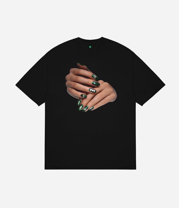 b.Eautiful "Manicure T-Shirt" Black