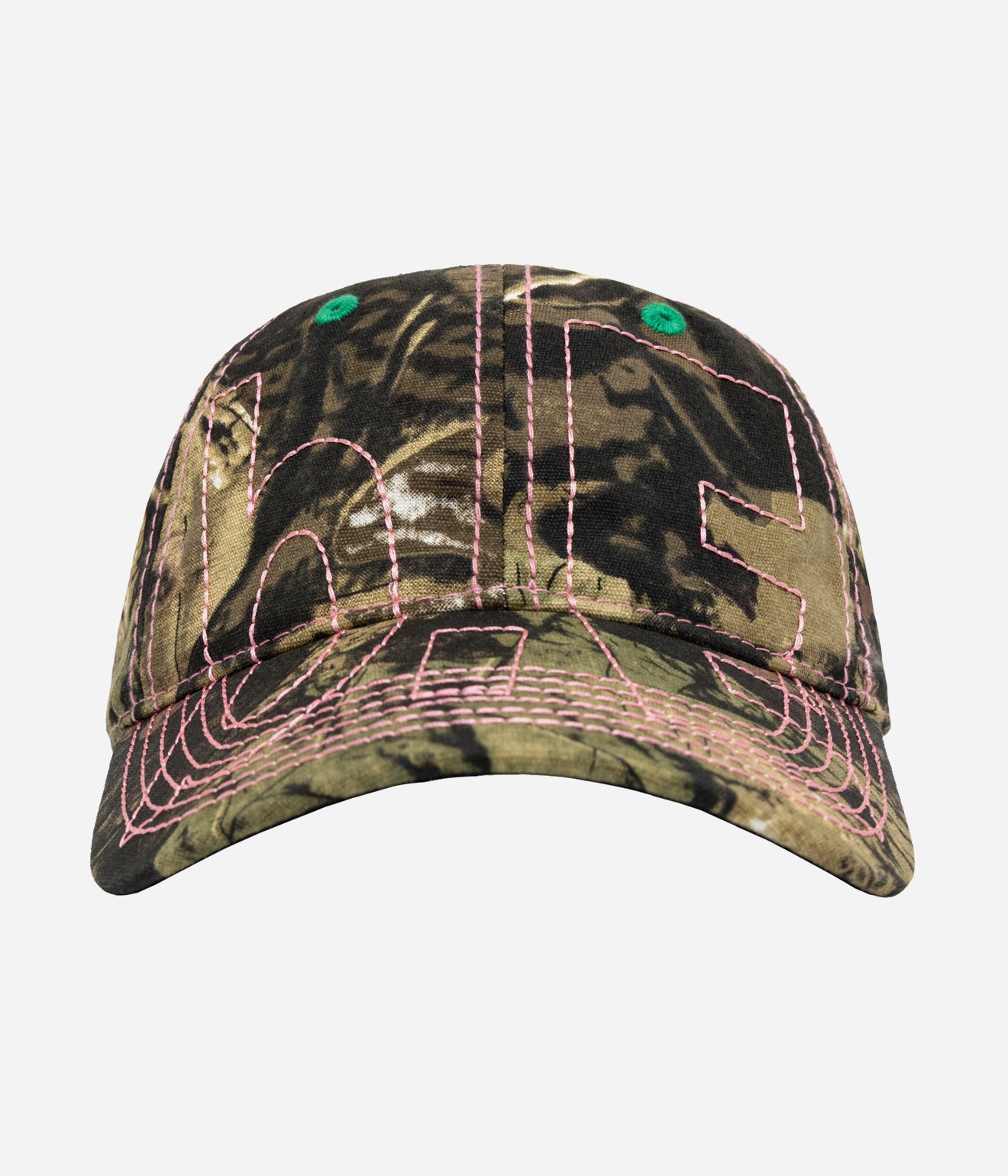 b.Eautiful "Vapor Low Profile Hat" Highlight Camo / Pink