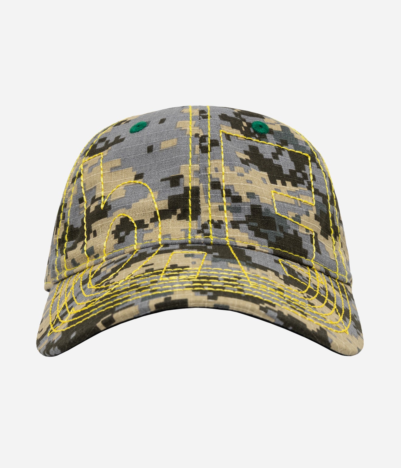 b.Eautiful "Vapor Low Profile Hat" Mojave Digicamo / Yellow