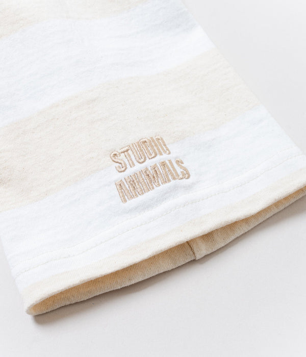 BARBARIAN × STUDIO ANIMALS "stars and stripes" Light Weight Rugby Shirt - WEAREALLANIMALS