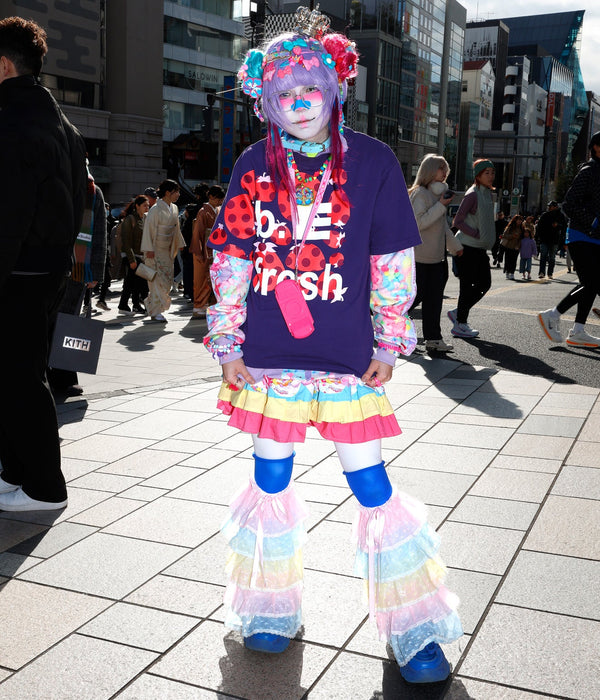 b.Eautiful "b.E Fresh T-Shirt" Purple - WEAREALLANIMALS