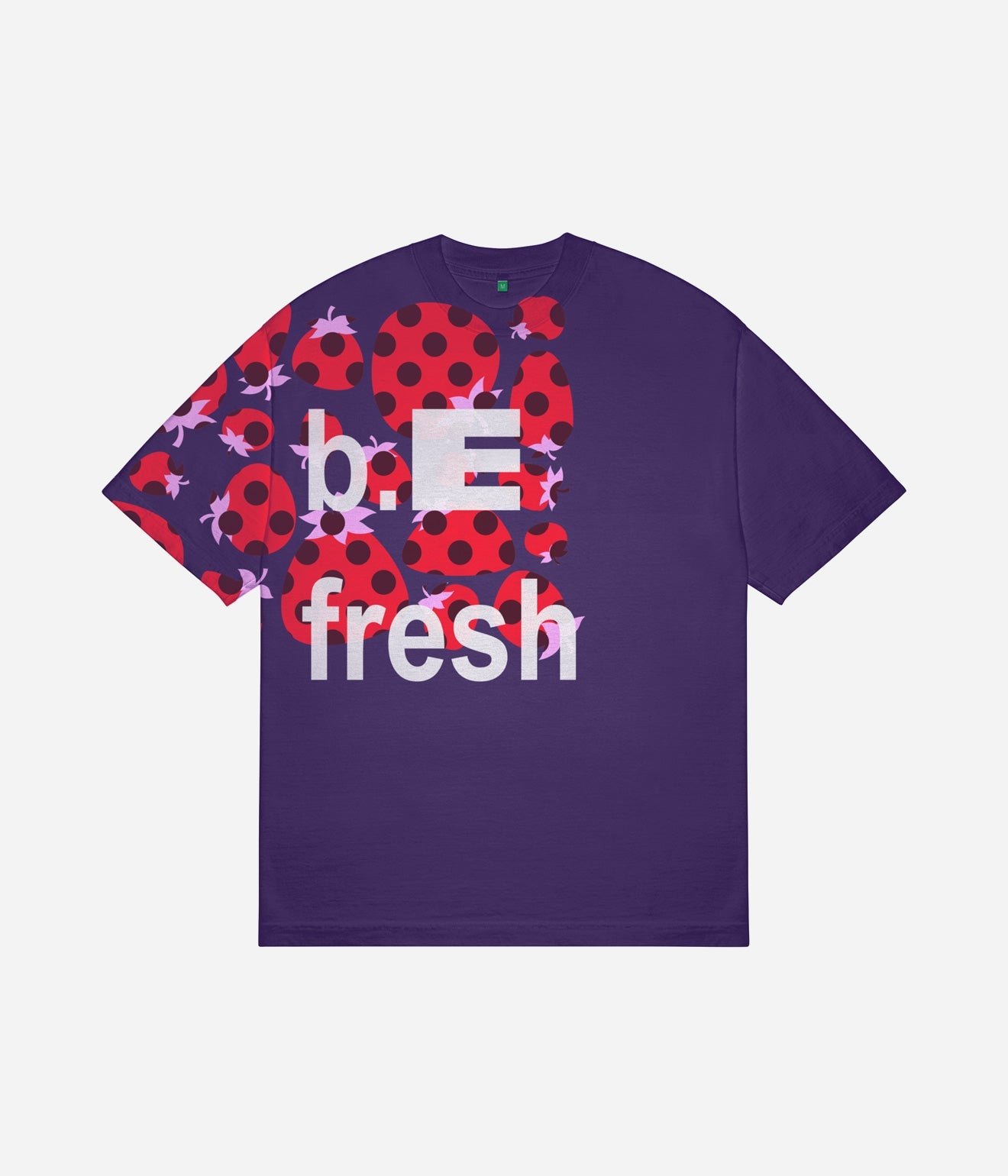 b.Eautiful "b.E Fresh T-Shirt" Purple - WEAREALLANIMALS