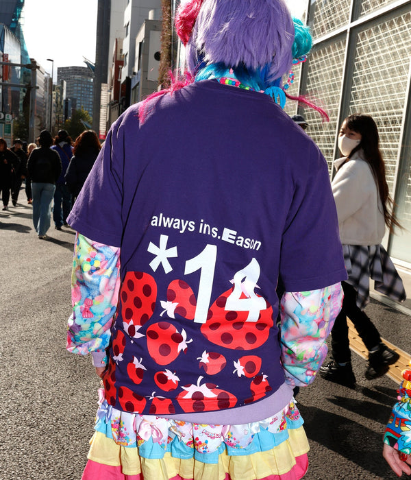 b.Eautiful "b.E Fresh T-Shirt" Purple - WEAREALLANIMALS