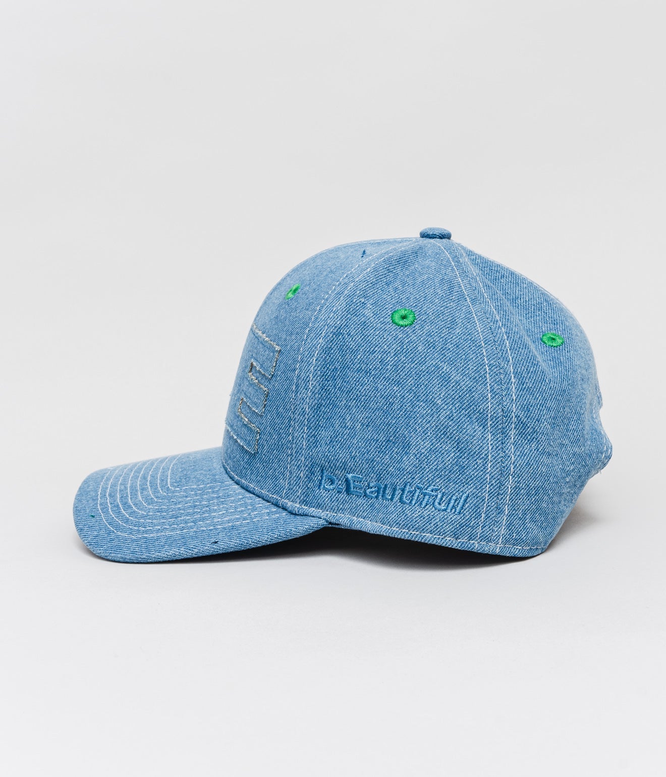 b.Eautiful "b.E Hat" Denim - WEAREALLANIMALS