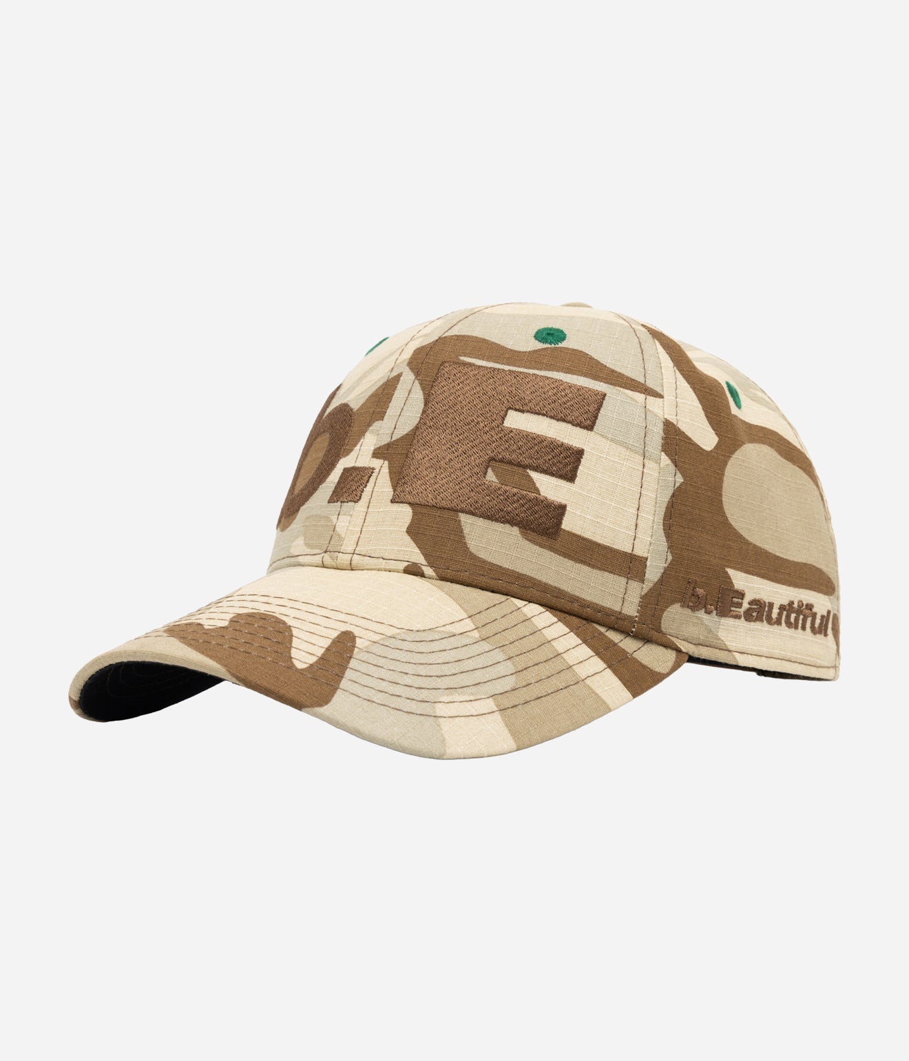 b.Eautiful "b.E Hat" Sand Camo / Brown - WEAREALLANIMALS