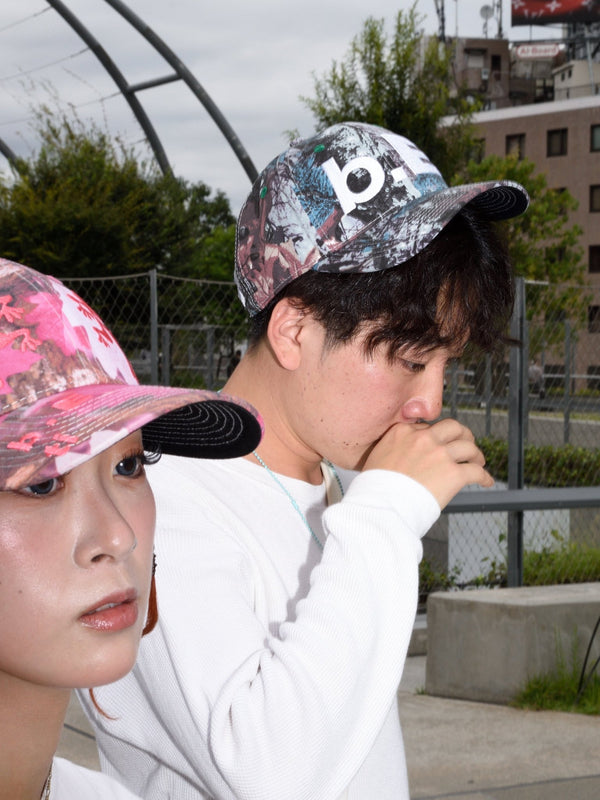 b.Eautiful "b.E Hat" Stone Blue Real Camo / White - WEAREALLANIMALS