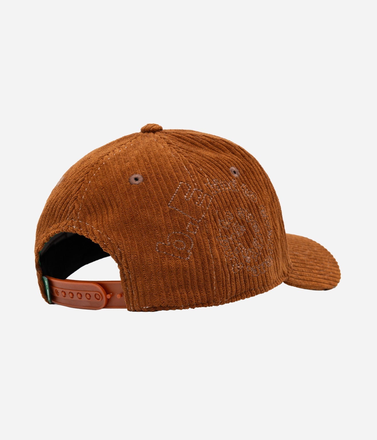b.Eautiful "b.E Low Hat" Brown Corduroy / Chocolate - WEAREALLANIMALS