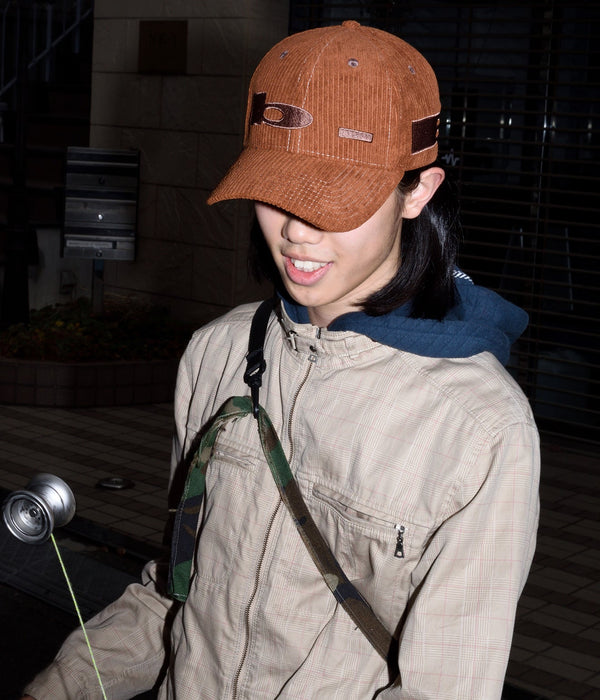 b.Eautiful "b.E Low Hat" Brown Corduroy / Chocolate - WEAREALLANIMALS