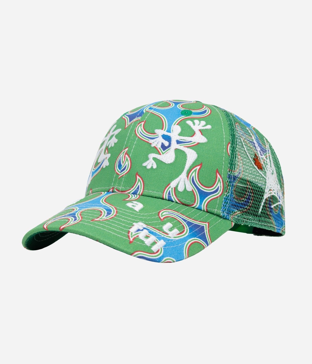 b.Eautiful "Biyu Hat" Blue Flame / Green - WEAREALLANIMALS