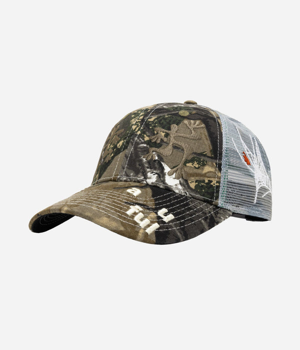 b.Eautiful "Biyu Hat" Peak Camo / Grey Camo - WEAREALLANIMALS