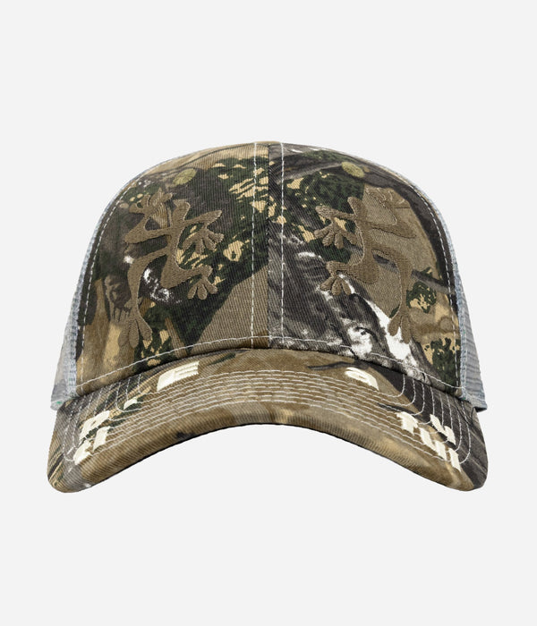 b.Eautiful "Biyu Hat" Peak Camo / Grey Camo - WEAREALLANIMALS