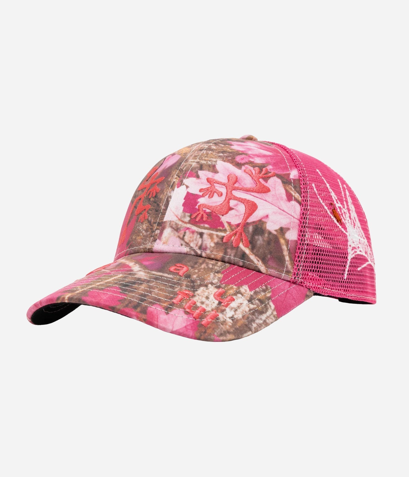 b.Eautiful "Biyu Hat" Pink Real Camo / Hot Pink - WEAREALLANIMALS