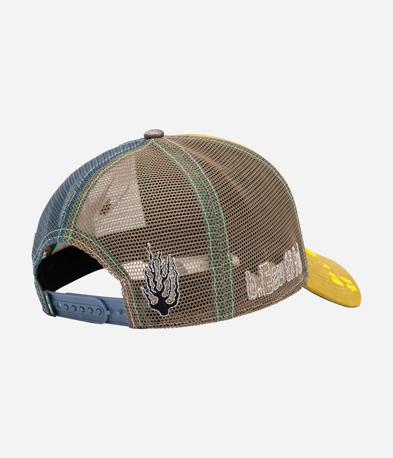 b.Eautiful "Biyu Hat" Washed Mustard / Night Camo - WEAREALLANIMALS