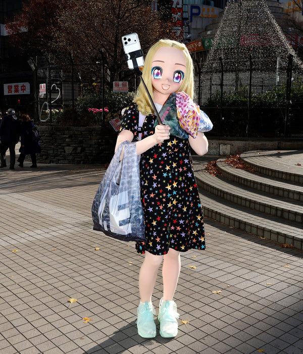 b.Eautiful "Bubble Wrap Reusable Bag" Grey / White - WEAREALLANIMALS