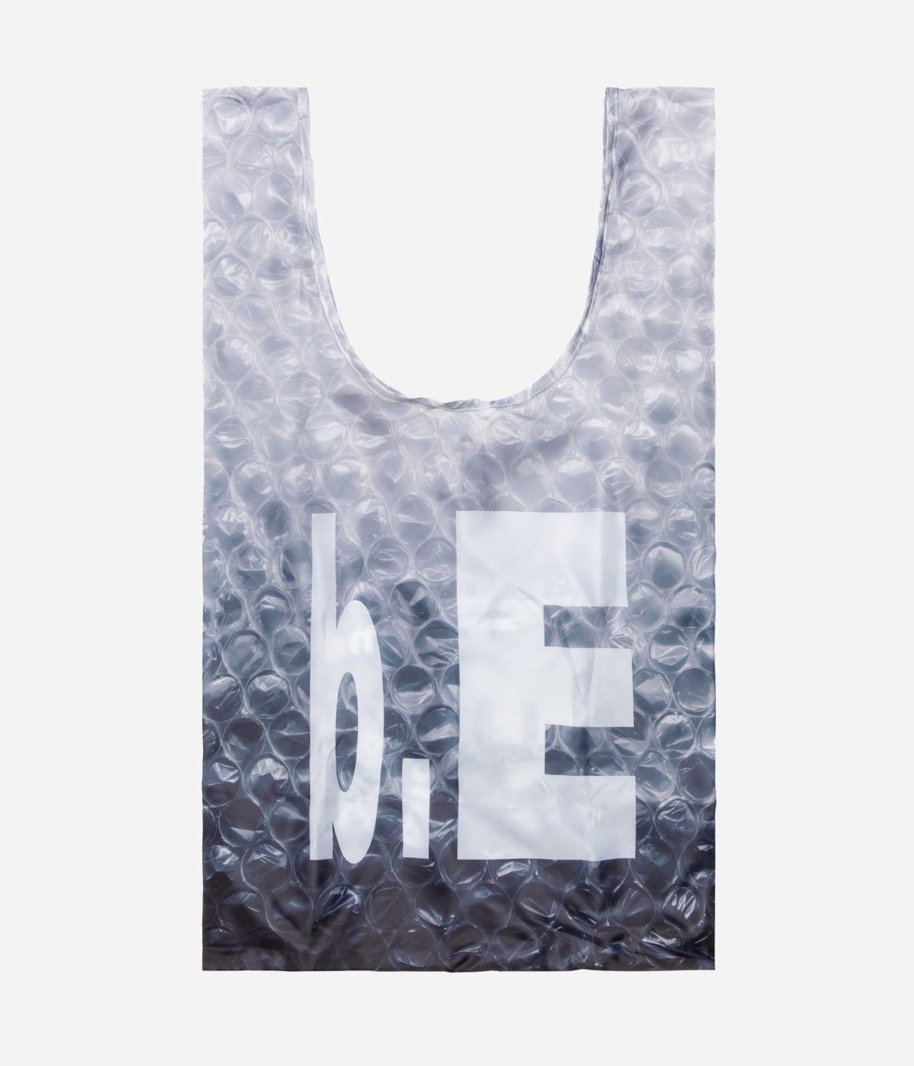 b.Eautiful "Bubble Wrap Reusable Bag" Grey / White - WEAREALLANIMALS