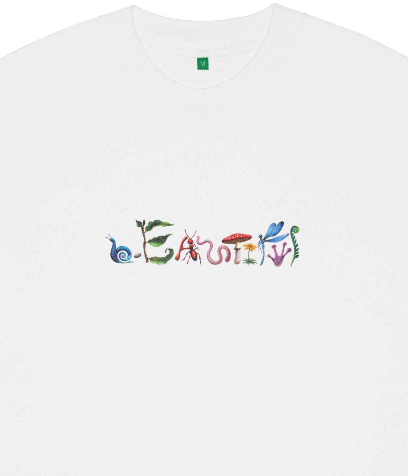 b.Eautiful "Critters T-Shirt" White - WEAREALLANIMALS