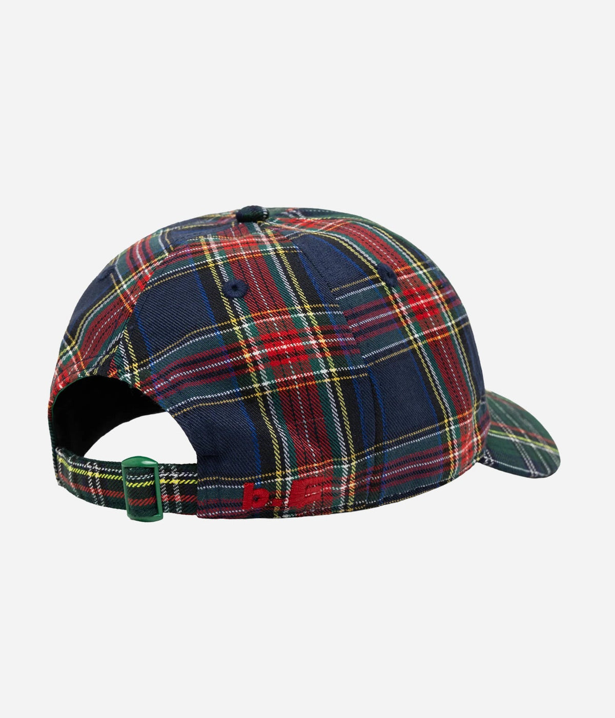 b.Eautiful "Empty Low Profile Hat" Green Plaid / Navy Plaid - WEAREALLANIMALS