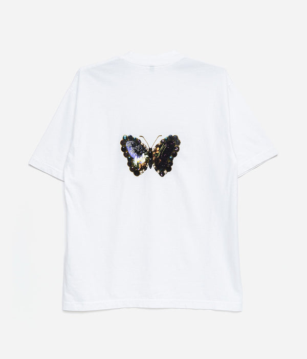 b.Eautiful "Jewel T-Shirt" White - WEAREALLANIMALS