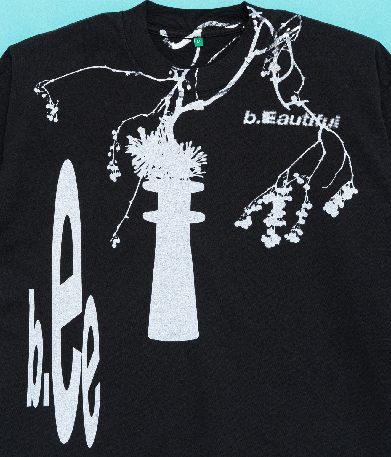 b.Eautiful "Kabin T-Shirt" Black - WEAREALLANIMALS