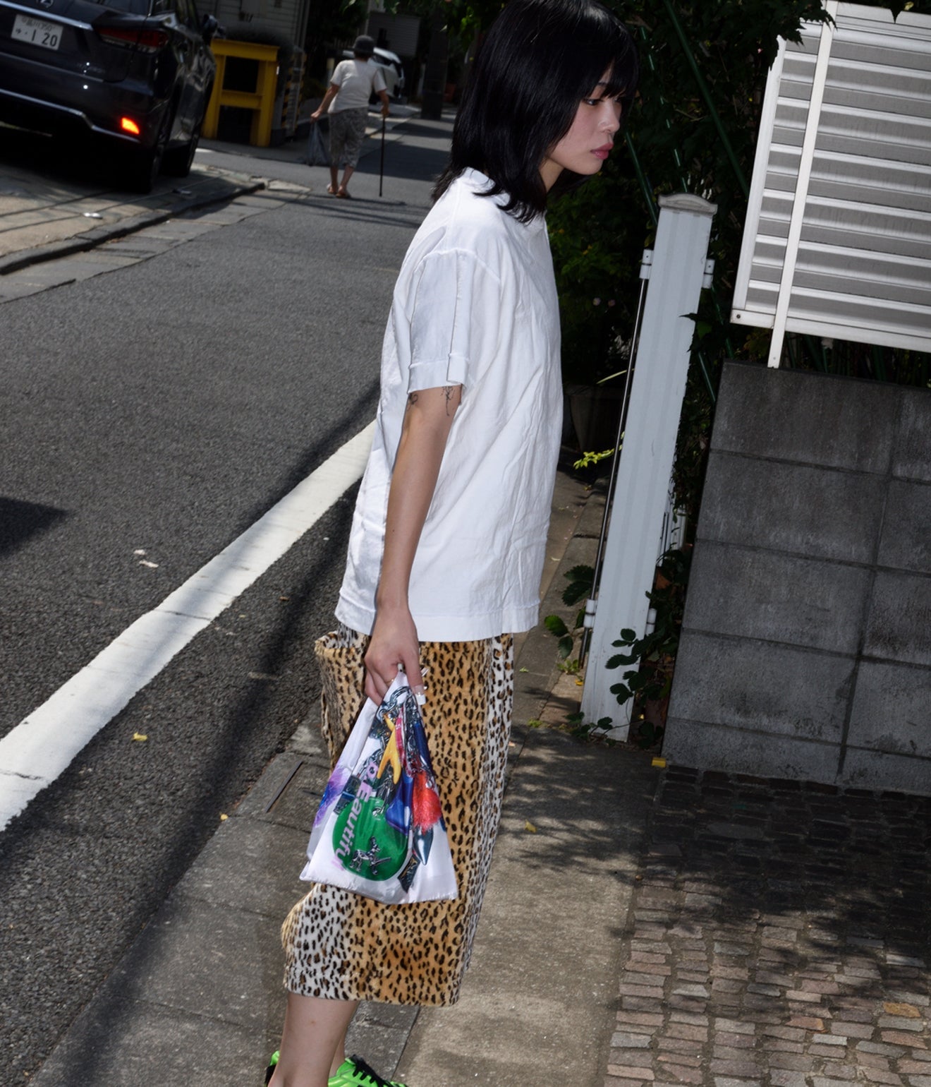 b.Eautiful "Keychains Reusable Bag Mini" White - WEAREALLANIMALS