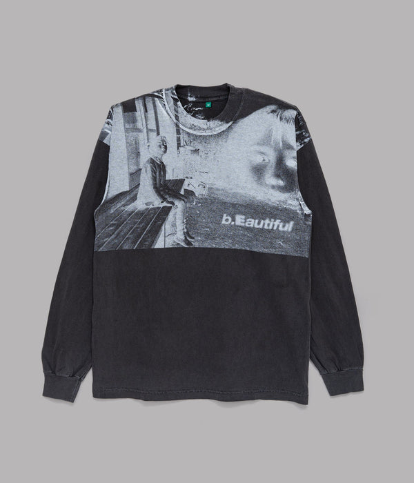 b.Eautiful "Ocha LS Shirt" Vintage Black - WEAREALLANIMALS