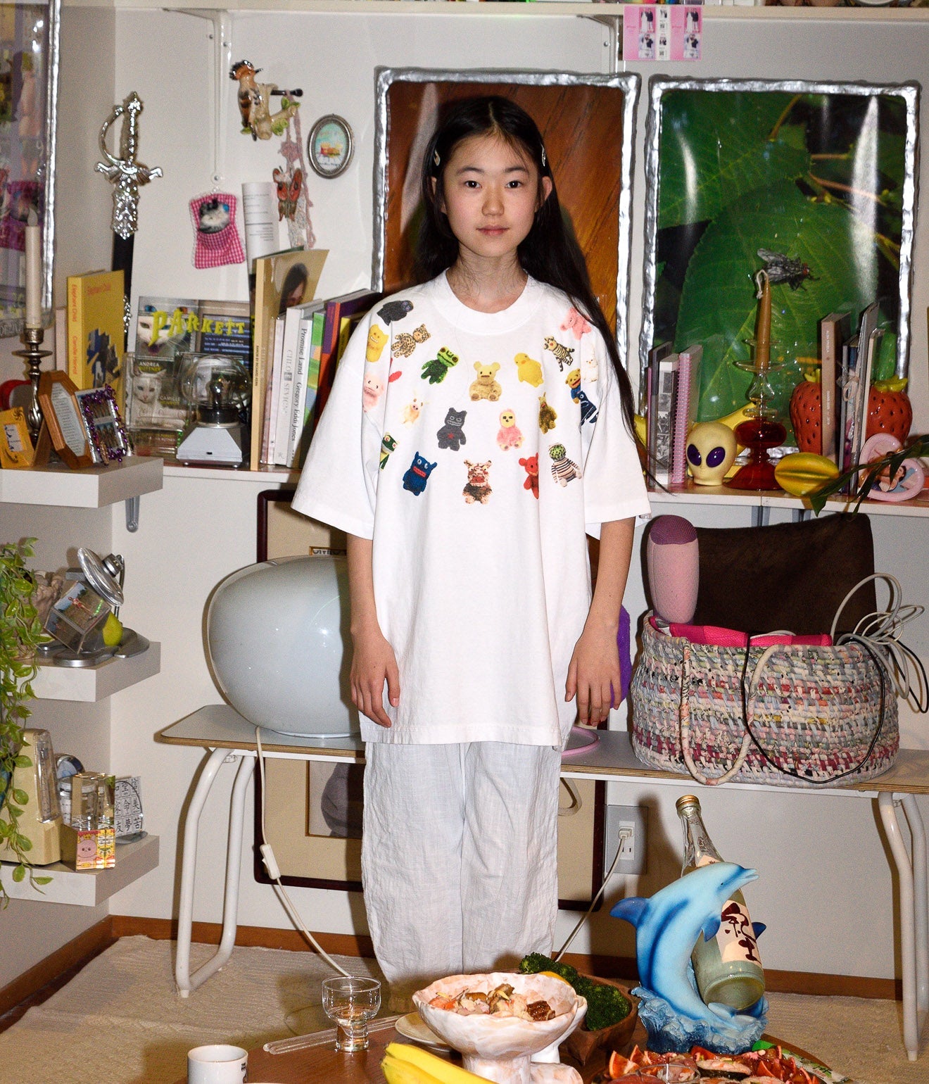 b.Eautiful "Plushie Friends T-Shirt" White - WEAREALLANIMALS