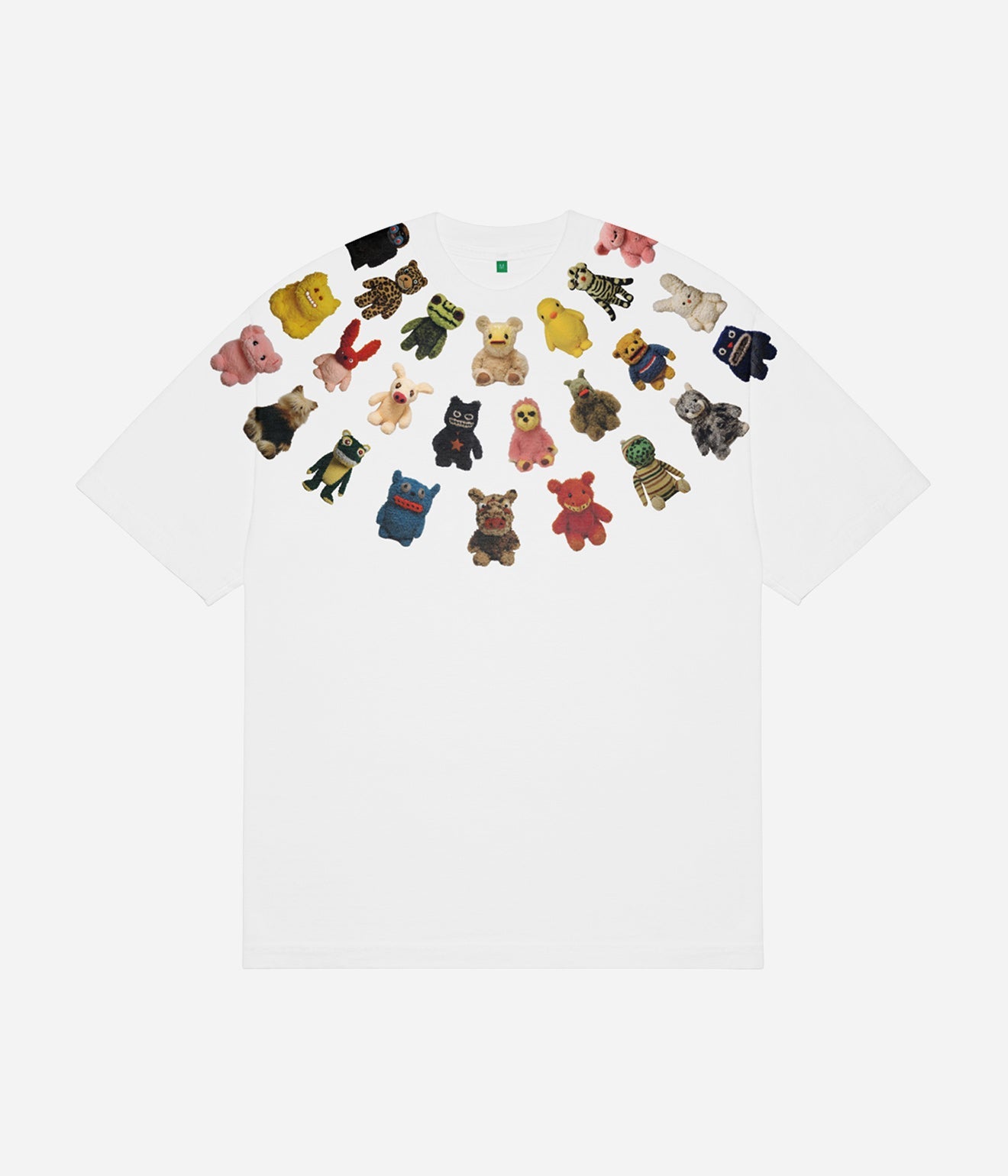b.Eautiful "Plushie Friends T-Shirt" White - WEAREALLANIMALS
