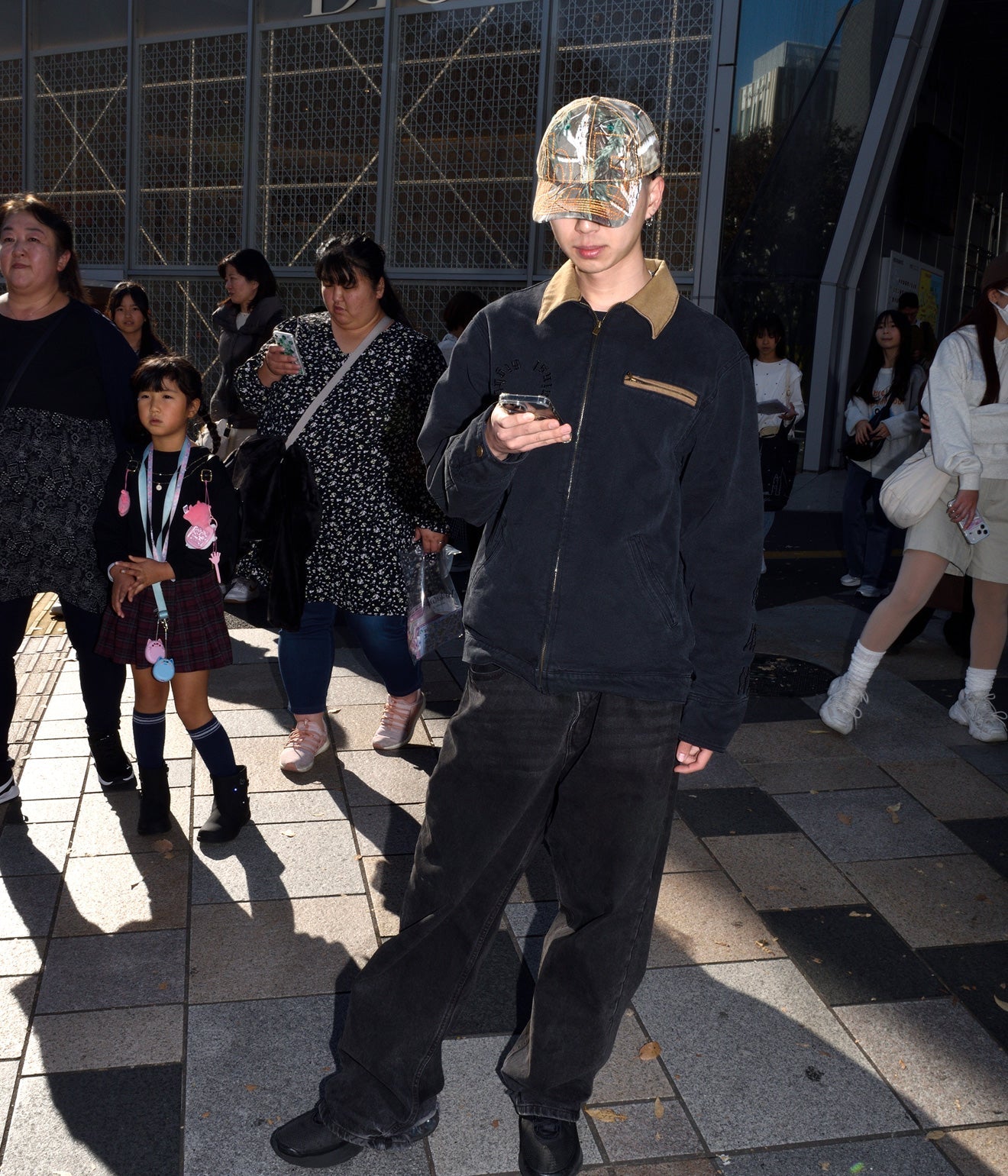 b.Eautiful "Vapor 6 Panel Hat" Brown Real Camo / Orange - WEAREALLANIMALS