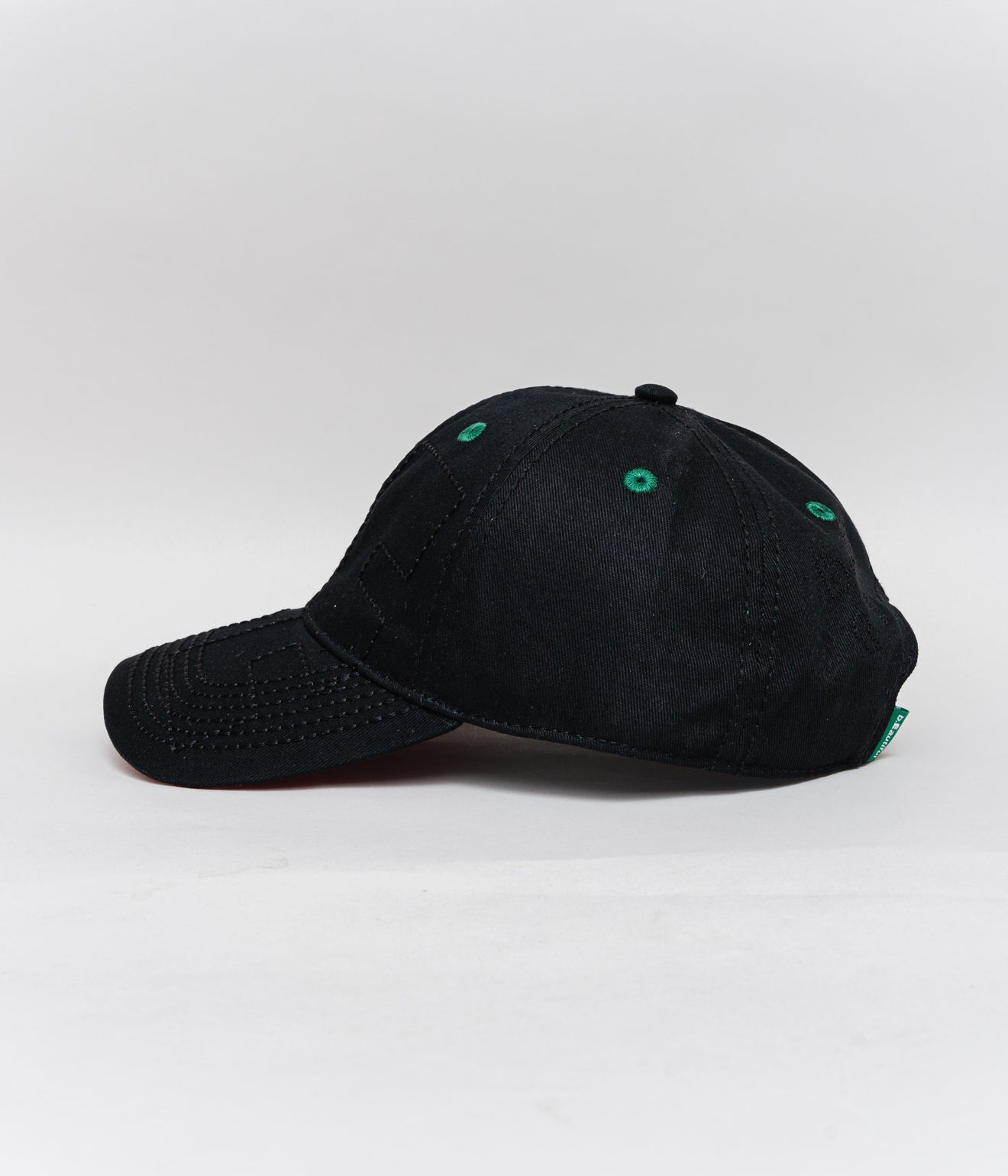 b.Eautiful "Vapor 6 Panel Hat" Double Black - WEAREALLANIMALS