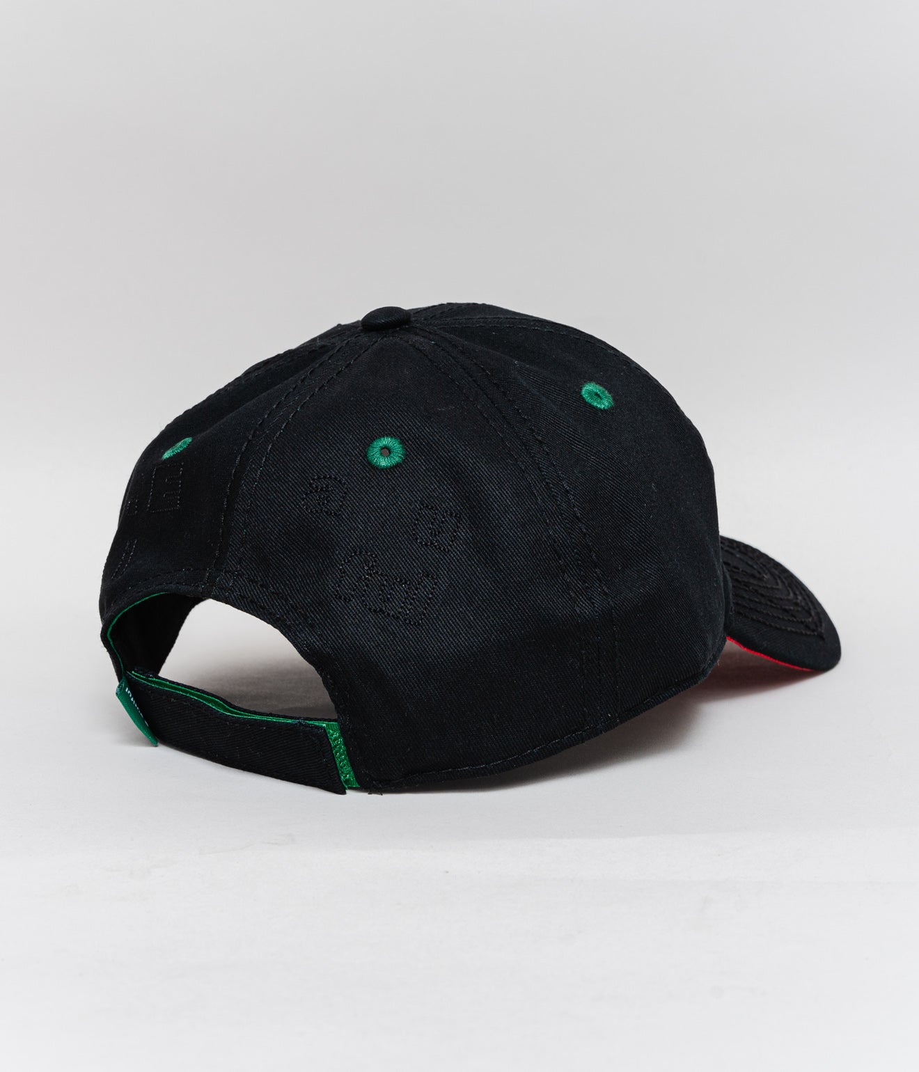 b.Eautiful "Vapor 6 Panel Hat" Double Black - WEAREALLANIMALS