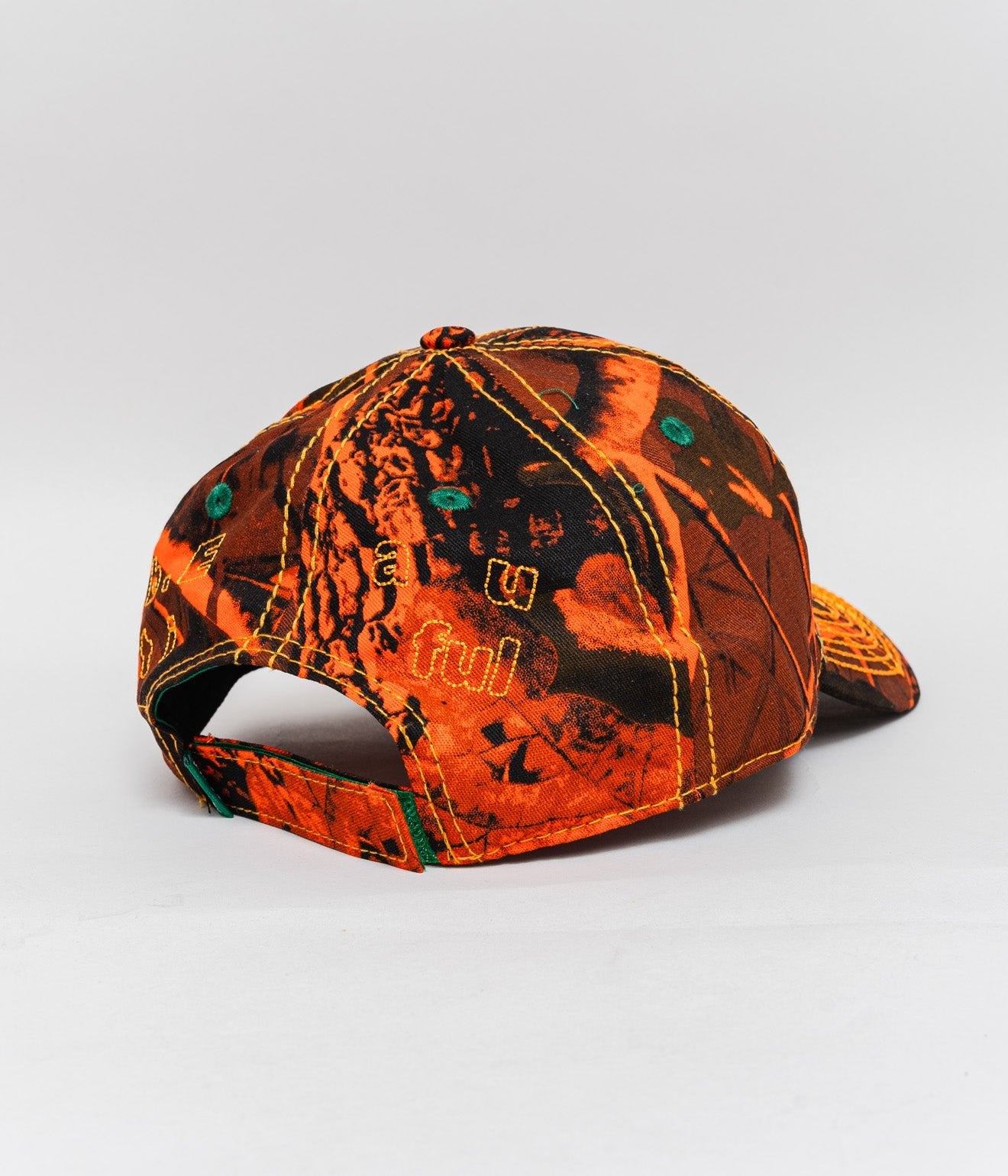 b.Eautiful "Vapor 6 Panel Hat" Fire Camo - WEAREALLANIMALS