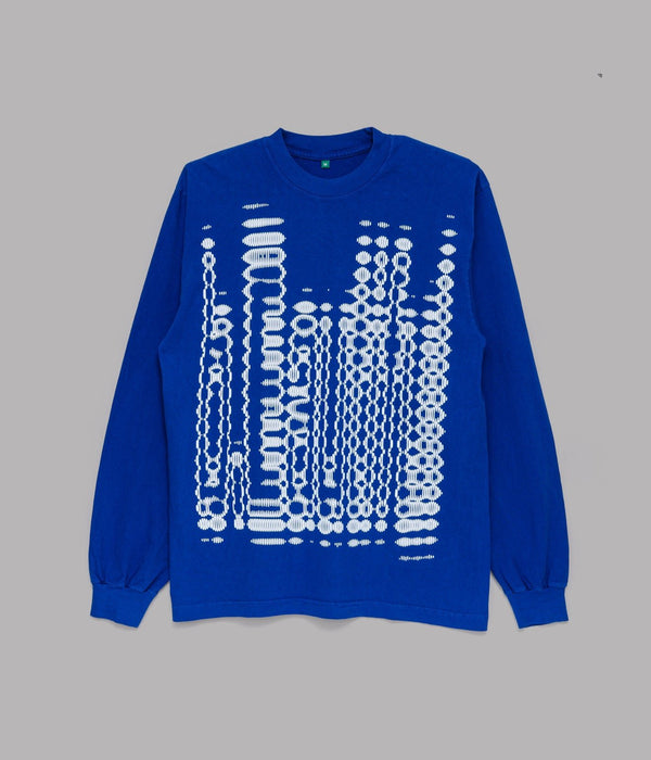 b.Eautiful "Vapor Logo LS Shirt" Cobalt Blue - WEAREALLANIMALS