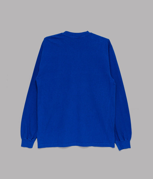 b.Eautiful "Vapor Logo LS Shirt" Cobalt Blue - WEAREALLANIMALS