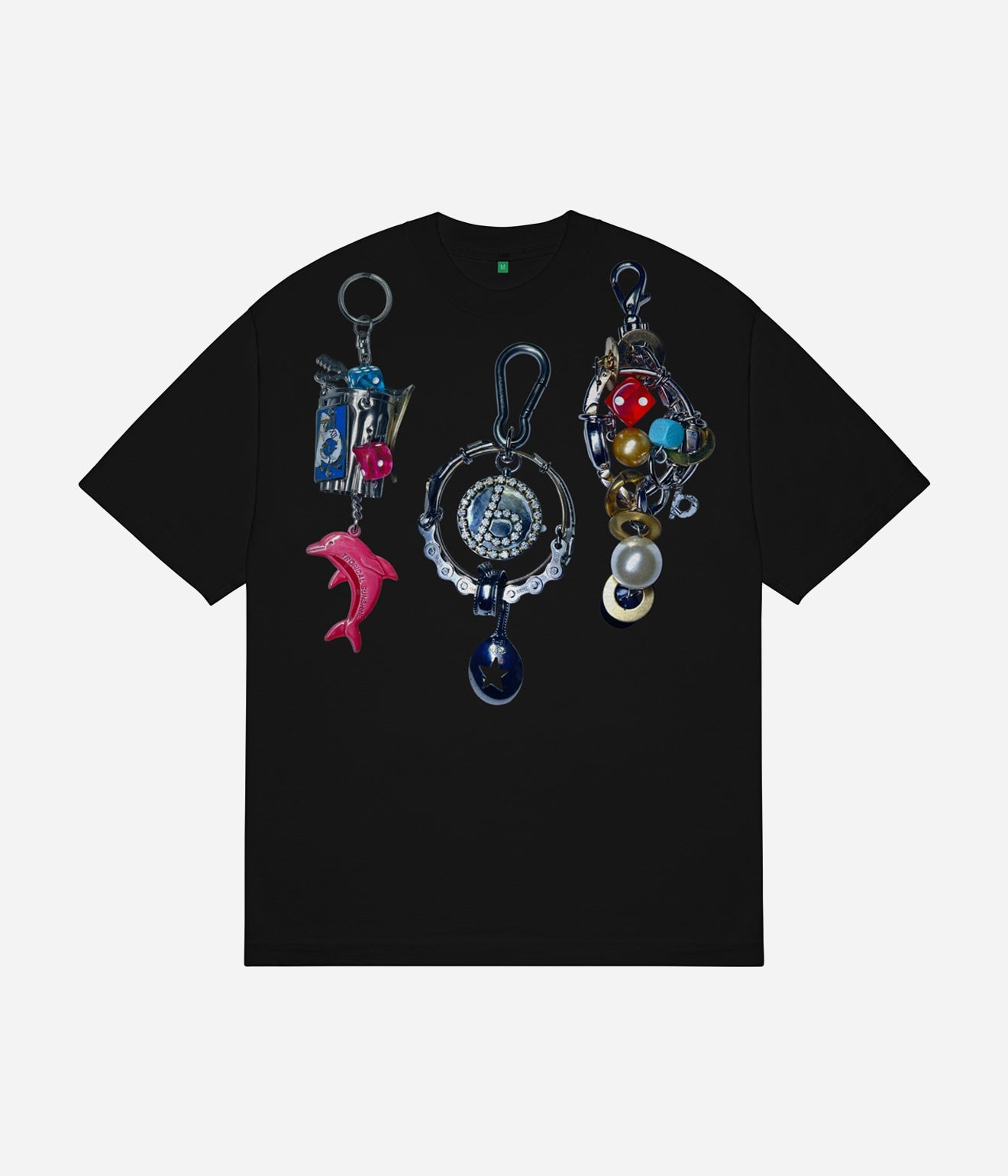 b.Eautiful x LEO GON’DO "3 Chains T-Shirt" Black - WEAREALLANIMALS