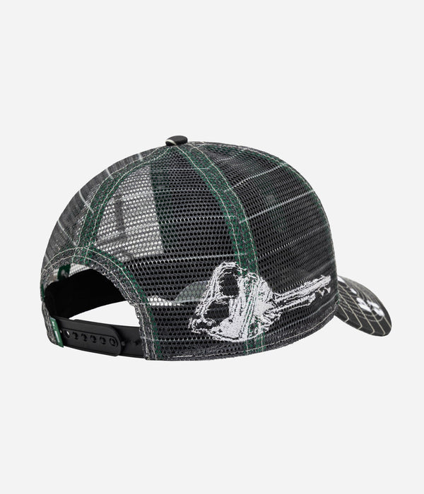 b.Eautiful x LEO GON’DO "Biyu Hat" Black Stripe / White - WEAREALLANIMALS