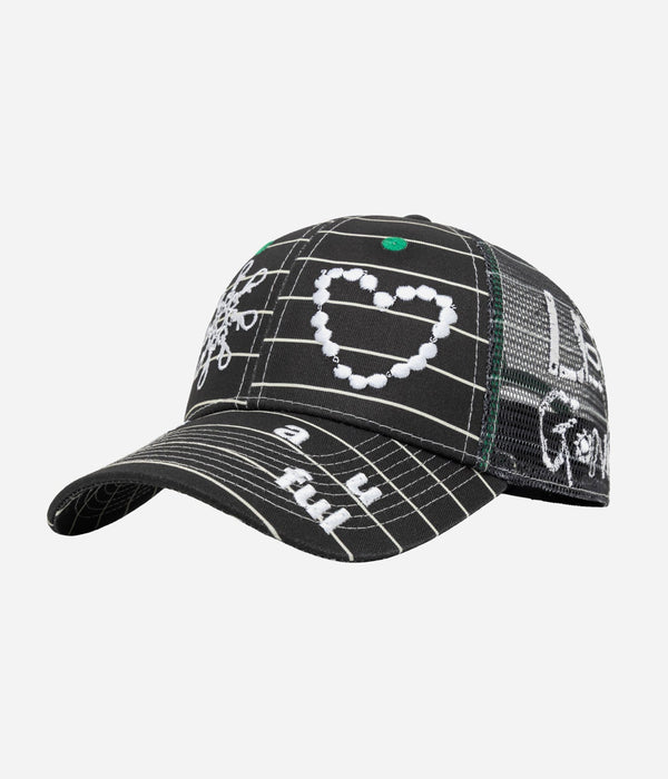 b.Eautiful x LEO GON’DO "Biyu Hat" Black Stripe / White - WEAREALLANIMALS