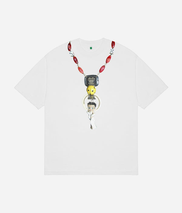 b.Eautiful x LEO GON’DO "Smile T-Shirt" White - WEAREALLANIMALS
