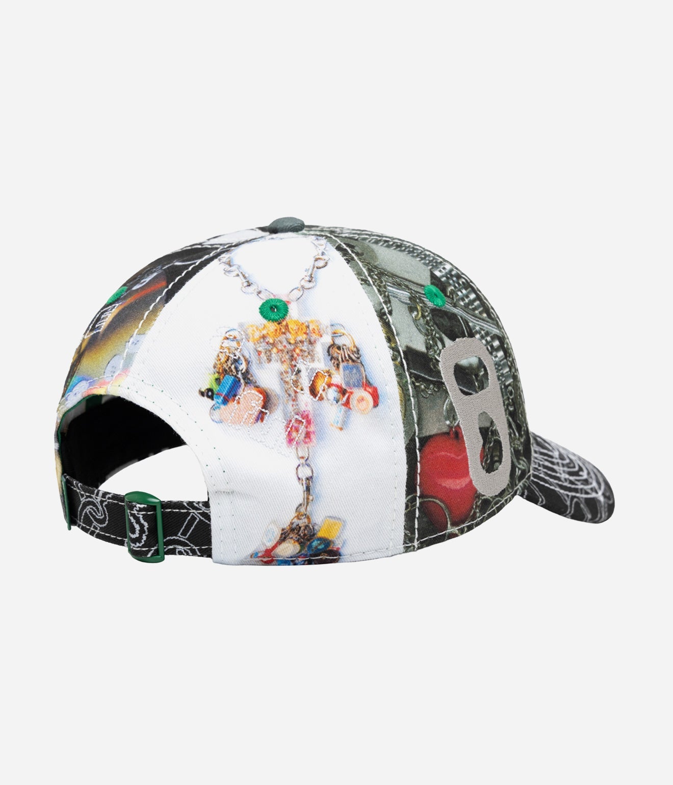 b.Eautiful x LEO GON’DO "Vapor Low Profile Hat" Mix Chain / Silver - WEAREALLANIMALS