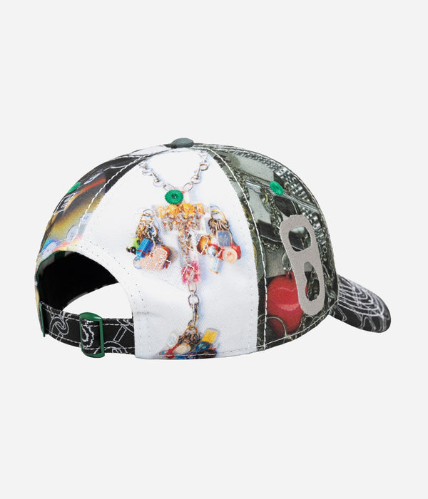 b.Eautiful x LEO GON’DO "Vapor Low Profile Hat" Mix Chain / Silver - WEAREALLANIMALS